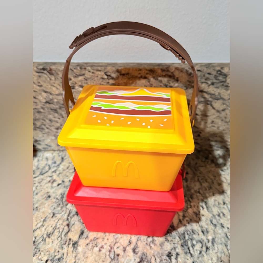 McDonalds Asia Exclusive Stackable Lunchbox Containers
